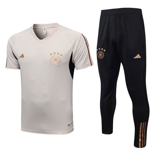 Entrenamiento Alemania Conjunto Completo 2022-23 Gris Negro